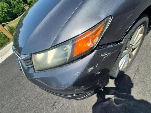 Polished Metal Metallic 2012 Honda Civic EX