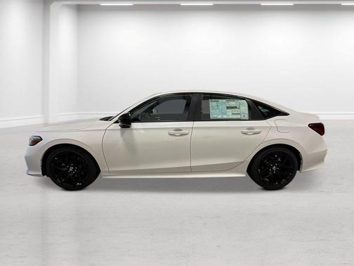 Platinum White Pearl 2026 Honda Civic Sport