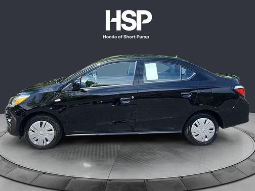 Jet Black Metallic 2024 Mitsubishi Mirage G4 LE