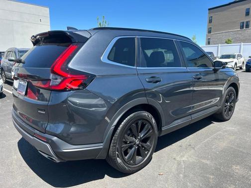 Meteorite Gray Metallic 2024 Honda CR-V Hybrid Sport Touring