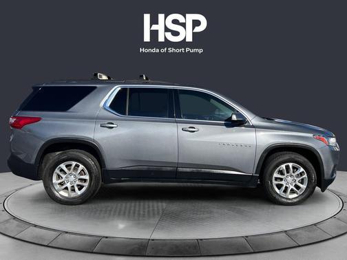 Satin Steel Metallic 2020 Chevrolet Traverse LT Leather