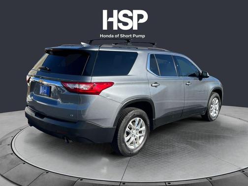 Satin Steel Metallic 2020 Chevrolet Traverse LT Leather