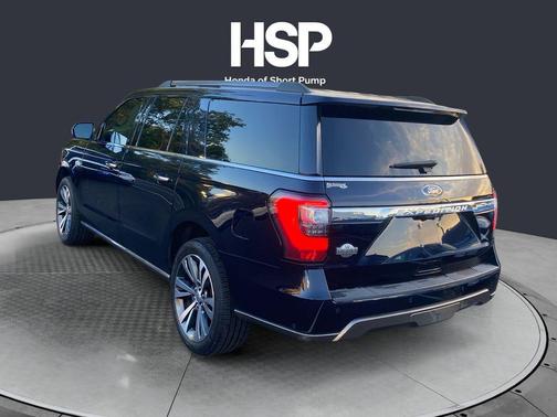 Blue Metallic 2021 Ford Expedition Max King Ranch