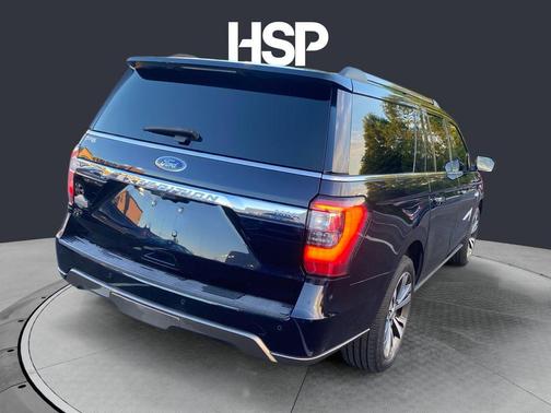Blue Metallic 2021 Ford Expedition Max King Ranch