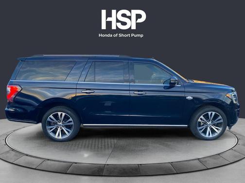 Blue Metallic 2021 Ford Expedition Max King Ranch