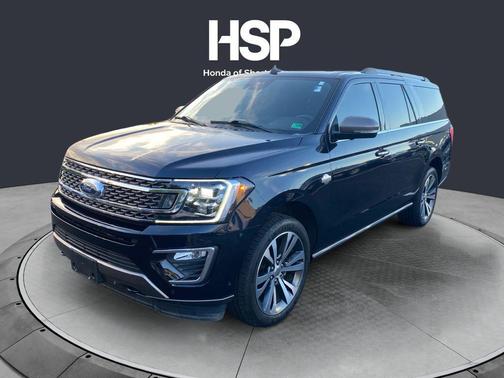 Blue Metallic 2021 Ford Expedition Max King Ranch
