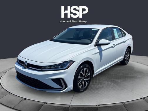 Pure White 2025 Volkswagen Jetta 1.5T S