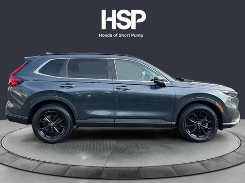 Meteorite Gray Metallic 2024 Honda CR-V Hybrid Sport