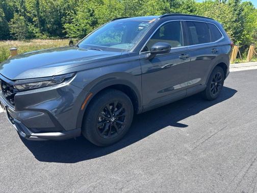 Meteorite Gray Metallic 2024 Honda CR-V Hybrid Sport