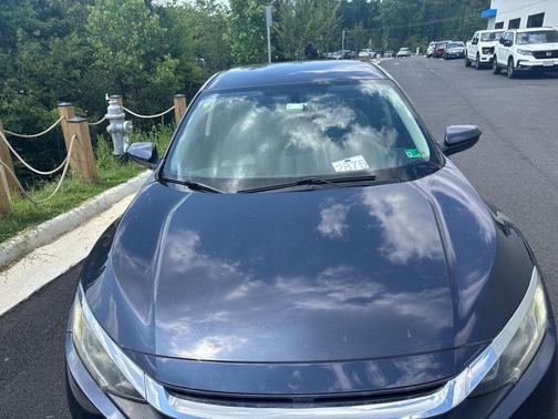 Cosmic Blue Metallic 2018 Honda Civic LX