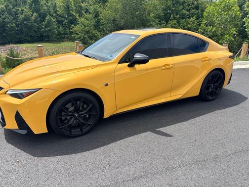 Flare Yellow 2025 Lexus IS 500 F SPORT Performance