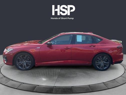 Performance Red Pearl 2021 Acura TLX A-Spec