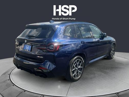 Tanzanite Blue II Metallic 2022 BMW X3 M40i