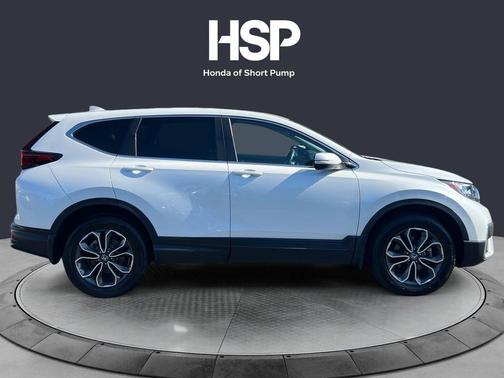Platinum White Pearl 2020 Honda CR-V EX-L