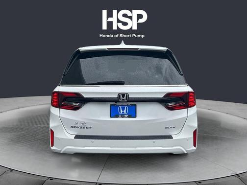 Platinum White Pearl 2025 Honda Odyssey Elite