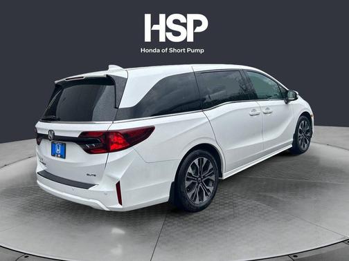 Platinum White Pearl 2025 Honda Odyssey Elite