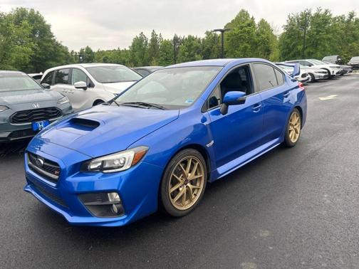 WR Blue Pearl 2015 Subaru WRX STI Launch Edition