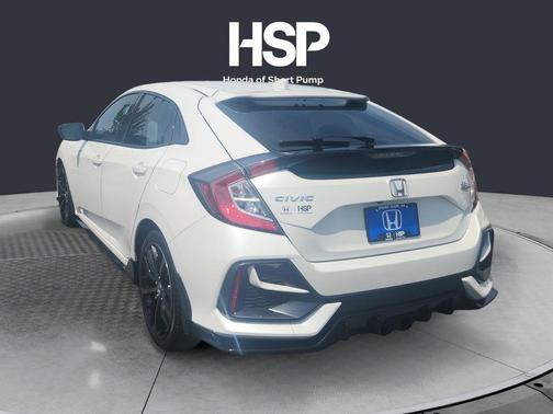 Platinum White Pearl 2021 Honda Civic Sport Touring