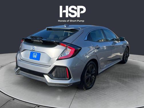 Lunar Silver Metallic 2019 Honda Civic EX