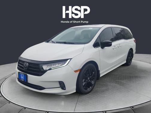 Platinum White Pearl 2024 Honda Odyssey Sport