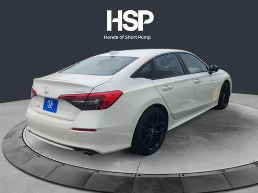 Platinum White Pearl 2023 Honda Civic Sport