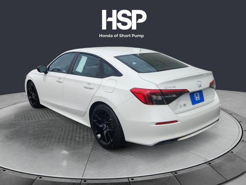 Platinum White Pearl 2023 Honda Civic Sport