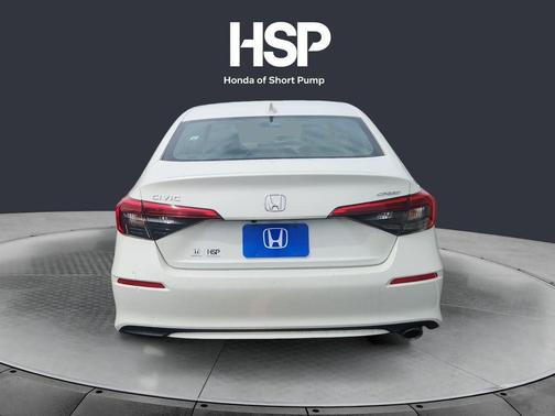Platinum White Pearl 2023 Honda Civic Sport