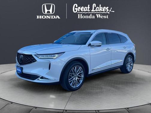 Platinum White Pearl 2023 Acura MDX Advance