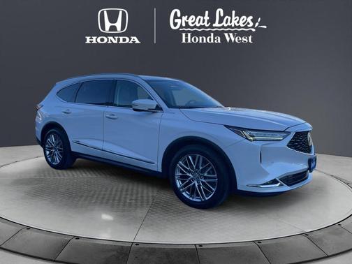 Platinum White Pearl 2023 Acura MDX Advance