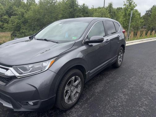 Modern Steel Metallic 2017 Honda CR-V EX-L