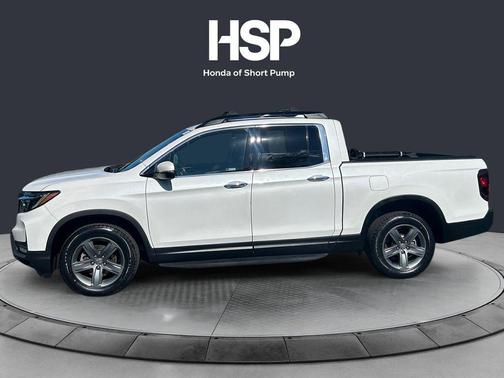 Platinum White Pearl 2023 Honda Ridgeline RTL-E