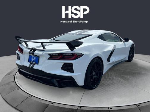 Arctic White 2023 Chevrolet Corvette Stingray w/2LT