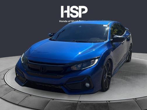 Aegean Blue Metallic 2020 Honda Civic Sport
