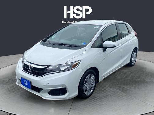 Platinum White Pearl 2019 Honda Fit LX