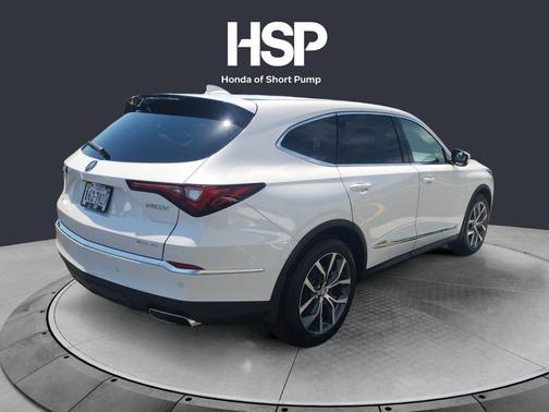 Platinum White Pearl 2024 Acura MDX Technology