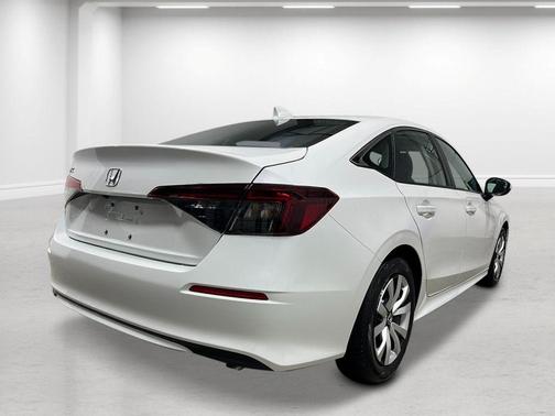 Platinum White Pearl 2026 Honda Civic LX