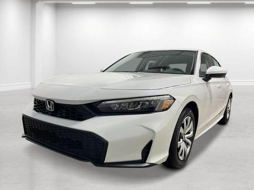 Platinum White Pearl 2026 Honda Civic LX