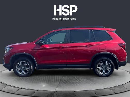 Radiant Red Metallic II 2023 Honda Passport TrailSport