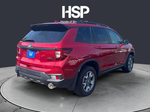 Radiant Red Metallic II 2023 Honda Passport TrailSport