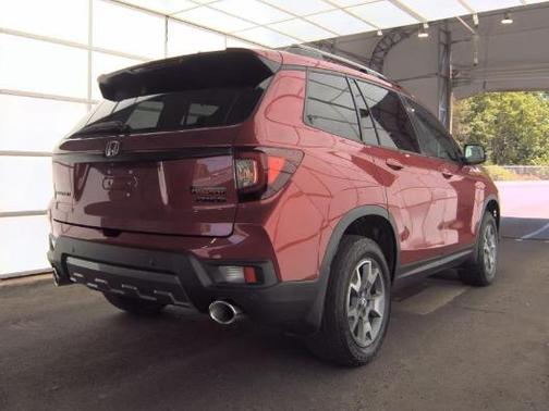 Radiant Red Metallic II 2023 Honda Passport TrailSport