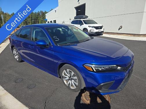 Boost Blue Pearl 2024 Honda Civic LX
