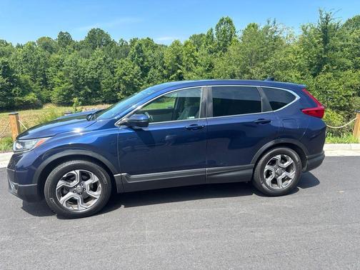 Obsidian Blue Pearl 2019 Honda CR-V EX