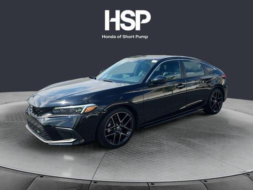 Crystal Black Pearl 2024 Honda Civic Sport Touring