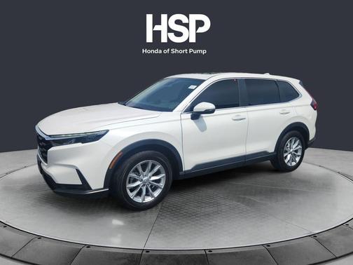 Platinum White Pearl 2025 Honda CR-V EX-L