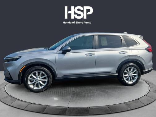Solar Silver Metallic 2025 Honda CR-V EX