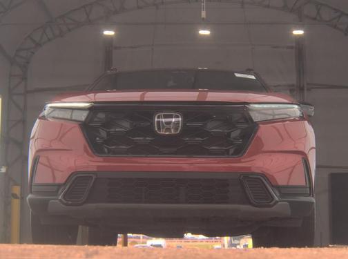 Radiant Red Metallic 2023 Honda CR-V Hybrid Sport