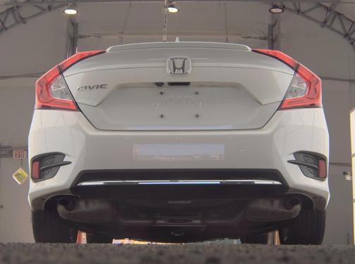 Platinum White Pearl 2020 Honda Civic EX-L