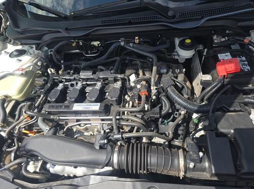 Platinum White Pearl 2020 Honda Civic EX-L