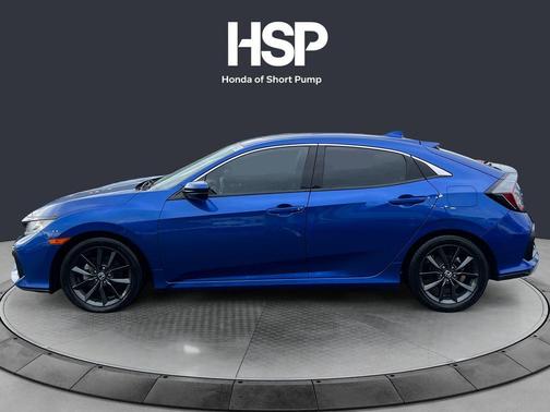 Aegean Blue Metallic 2021 Honda Civic EX