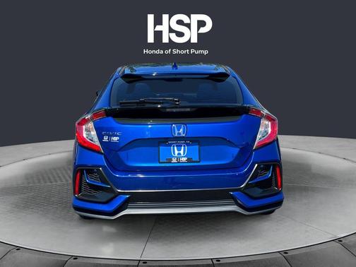 Aegean Blue Metallic 2021 Honda Civic EX